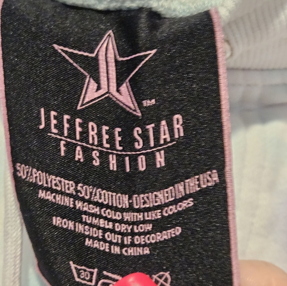 Jeffree Star Limited Edition Snow Cone Tie Dye Joggers Size Large - Picture 8 of 12